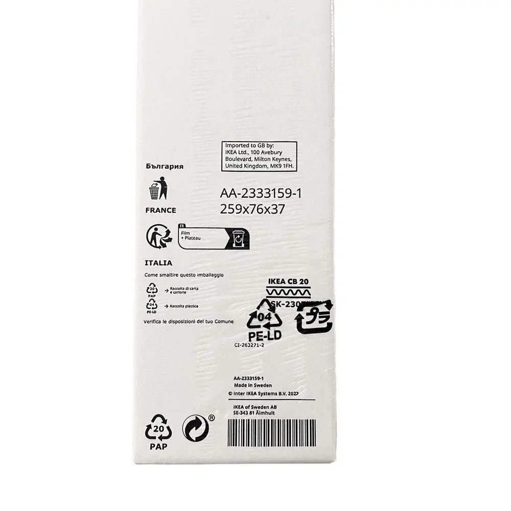 IKEA VINTERFINT 2023 Red Unscented Candles (2 Sets of 8) 16 Red Candles